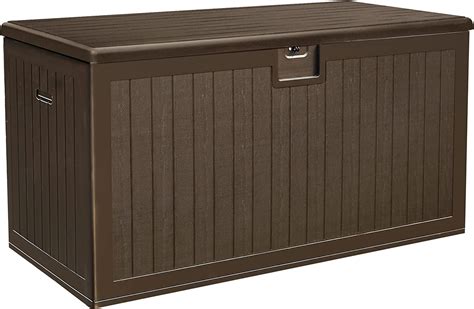 large steel lockable box for deck|lockable outside storage boxes.